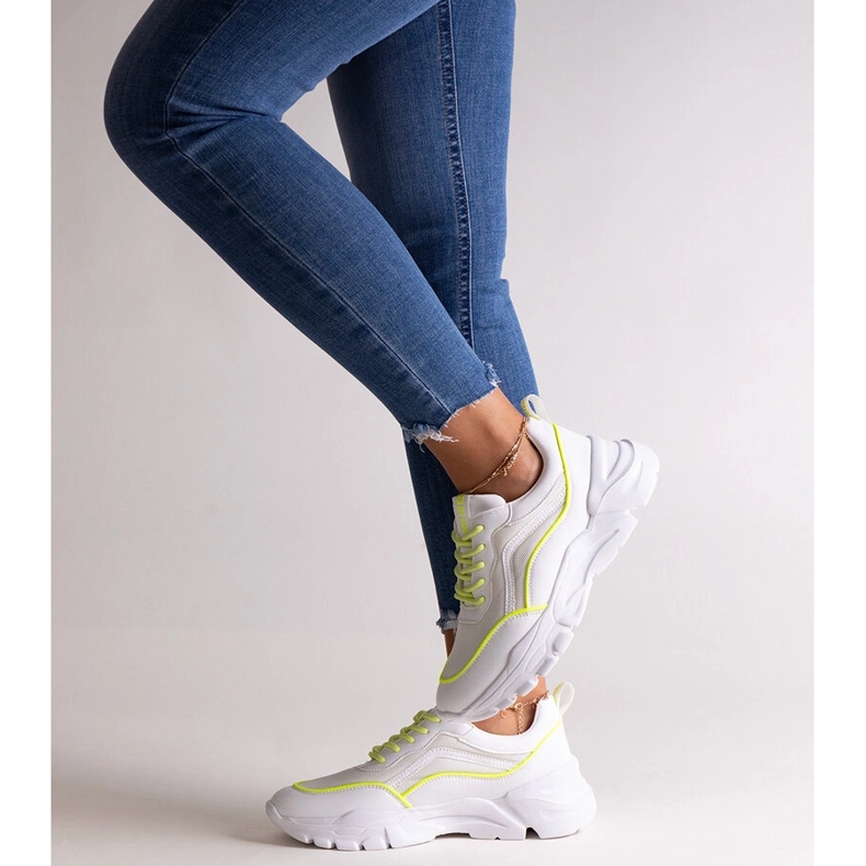 Scarpe da ginnastica bianche Big Star JJ274784 bianca 1