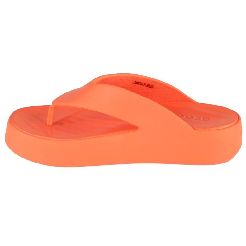 Infradito Crocs Gataway Platform Flip W 209410-84F arancia 1