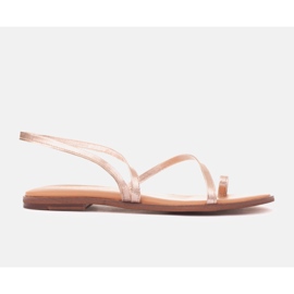 Marco Shoes Sandali di Pafo d'oro 1