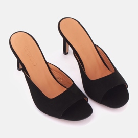 Marco Shoes Infradito palermitane nero 1