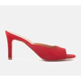 Marco Shoes Infradito palermitane rosso 1