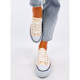 Sneakers classiche da donna Fargis Beige 1