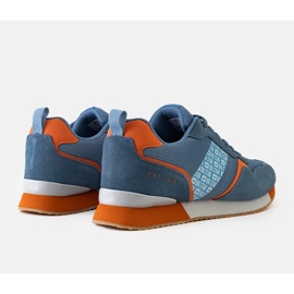 Scarpe da ginnastica blu Big Star JJ174396 1