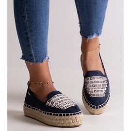 Espadrillas blu navy Big Star JJ274889 1