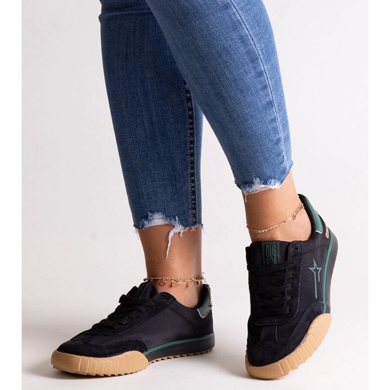 Scarpe da ginnastica nere Big Star NN274866 nero 2