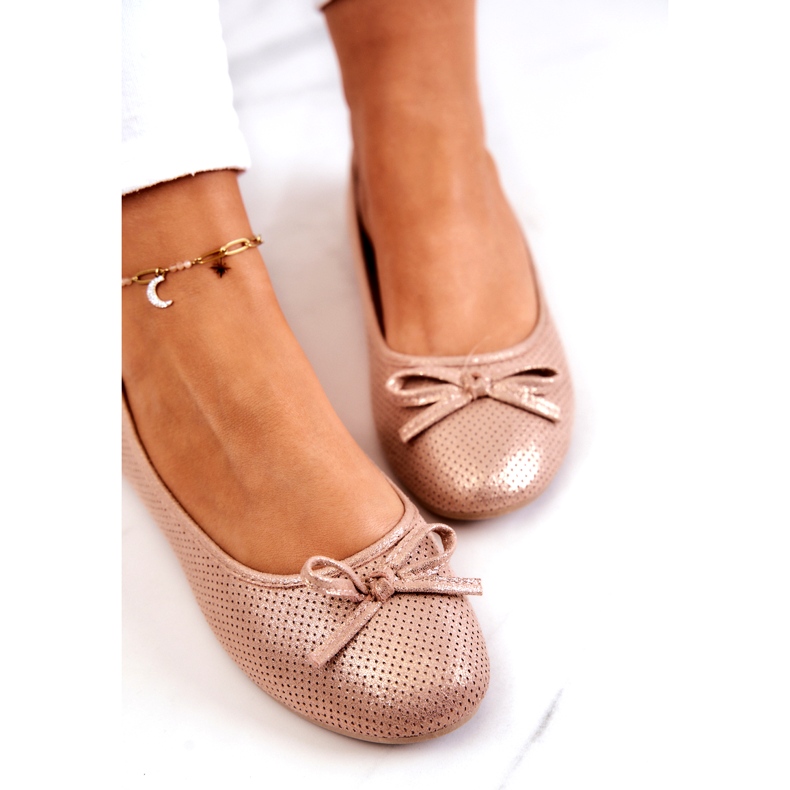 Evento Ballerine Classiche da Donna, Soletta Profilata, Rosa 4
