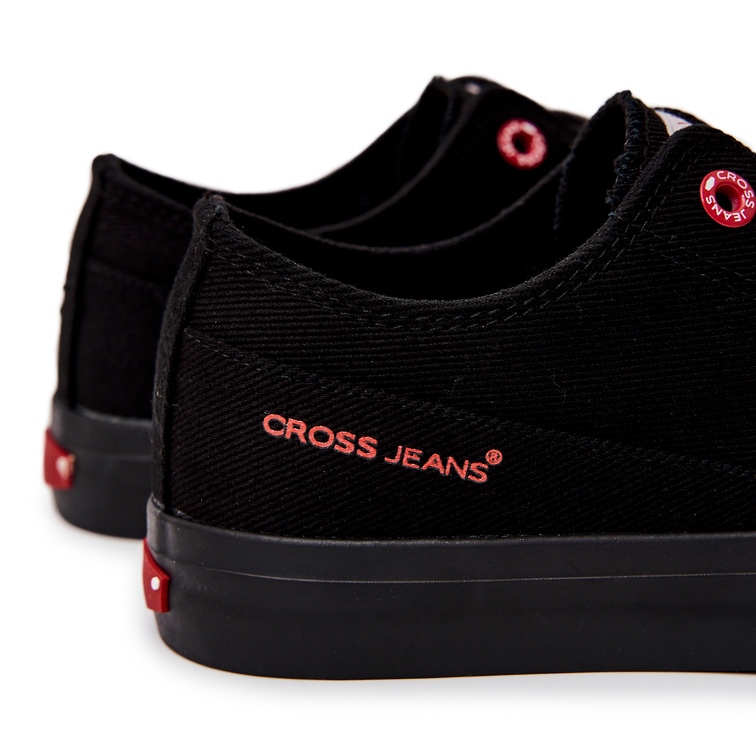 Sneakers Classiche da Uomo Cross Jeans JJ1R4032C Nere nero 1