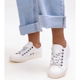 Sneakers bianche in ecopelle Big Star KK274105 bianco 1