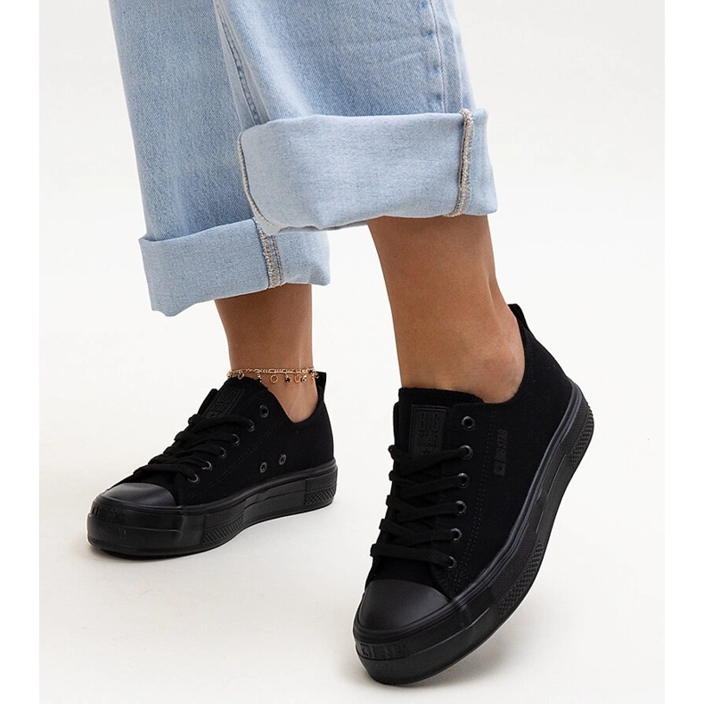 Sneakers in tessuto nero Big Star NN274852 1