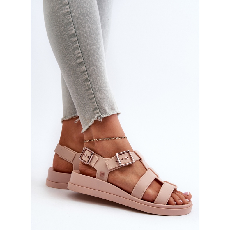 Sandali da donna lisci profumati ZAXY NN285006 Rosa chiaro 1