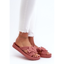 Infradito da donna profumate con suola piatta ZAXY LL285097 Dirty Pink rosa 2
