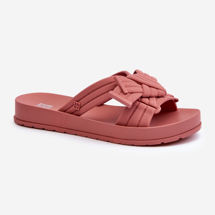 Infradito da donna profumate con suola piatta ZAXY LL285097 Dirty Pink rosa 1