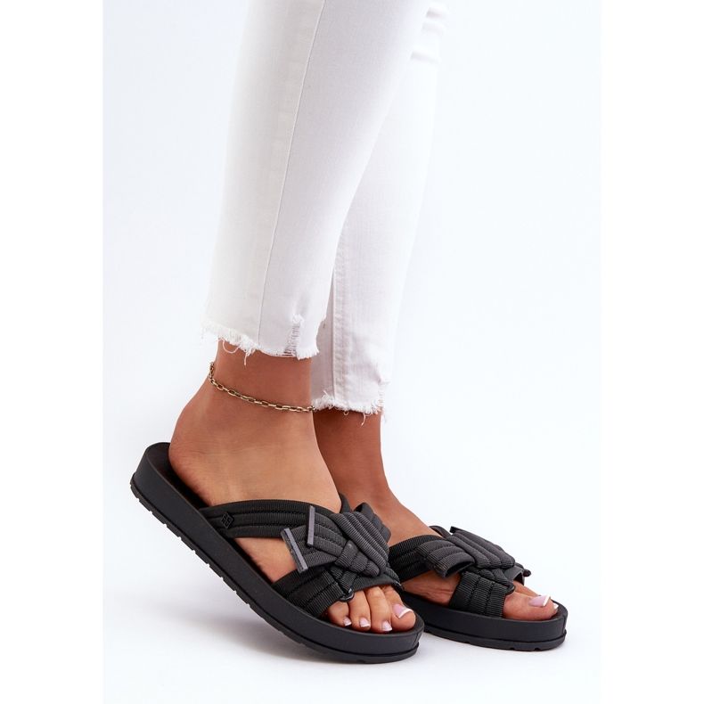 Infradito da donna profumati con suola piatta ZAXY LL285096 Nero 2