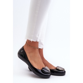 Ballerine da donna con cuore ZAXY LL285027 Nere nero 2