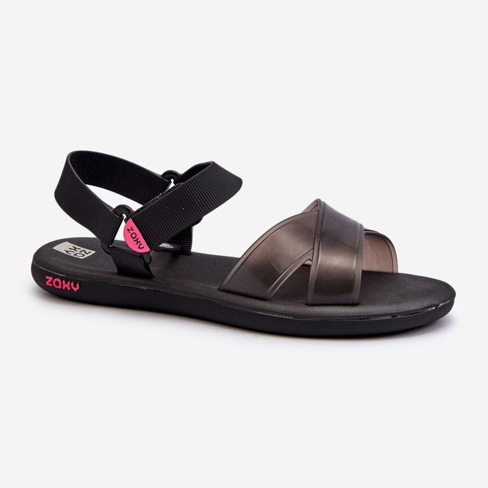 Sandali piatti profumati ZAXY JJ285011 Nero 1