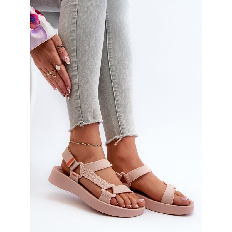 Sandali in velcro profumati ZAXY LL285061 Rosa chiaro 1