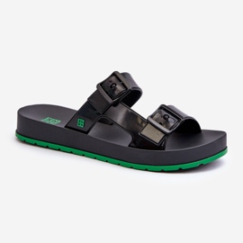 ZAXY LL285073 Infradito piatte da donna nere nero 1