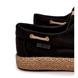 Espadrillas stringate da uomo Big Star NN174051 Nere nero 1