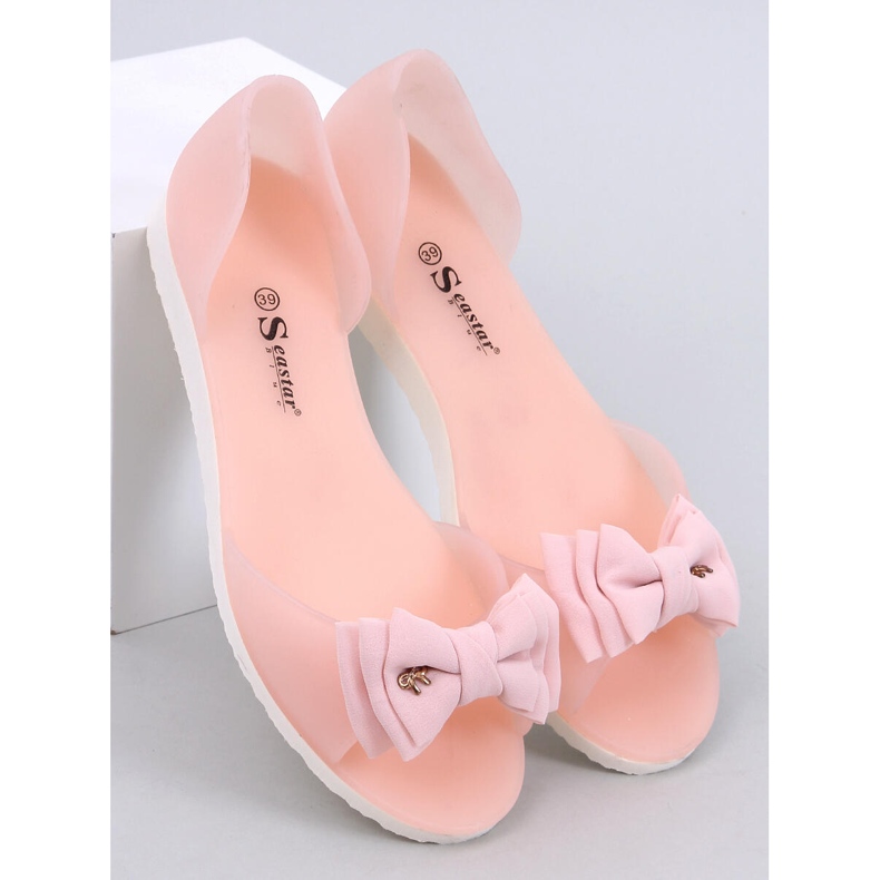 Ballerine aperte di Meliski Agathe color nudo beige 1