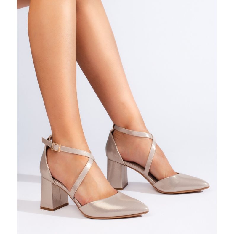 Décolleté oro da donna Sergio Leone d'oro 1