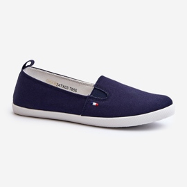 Sneakers Slip-On da Donna, Adrancia Blu Navy 1