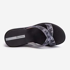 Infradito con zeppa da donna 83520 Ipanema High Fashion Slide Fem Nero 1