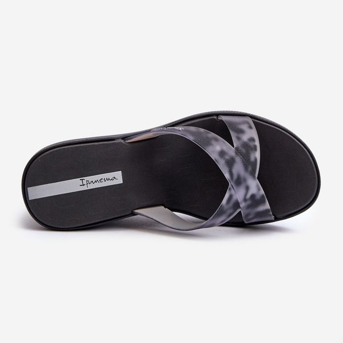 Infradito con zeppa da donna 83520 Ipanema High Fashion Slide Fem Nero 1