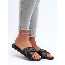 Infradito piatte da donna 83244 Ipanema Street Ii Fem Nero 2