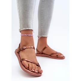 Sandali da donna 82842 Ipanema Fashion Sandal Viii Fem Rosa-Marrone 2
