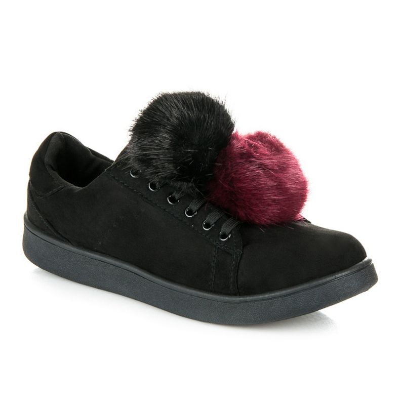 Vices New Collection Sneakers Con Pompon Staccabili nero 2