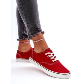 Scarpe da ginnastica classiche rosse da donna rosso 3