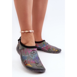 Scarpe da scoglio da donna PROWATER PRO-24-48-033L Grigie nero 2