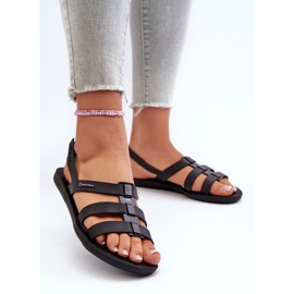 Sandali bassi da donna 83516 Ipanema Style Sandal Fem Nero 2