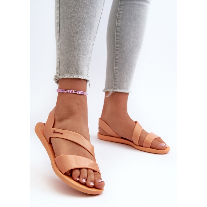 Sandali da donna con glitter 82429 Ipanema Vibe Sandal Fem Orange arancia 2