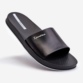 Infradito in gomma da uomo 82832 Ipanema Slide unisex nere nero 1