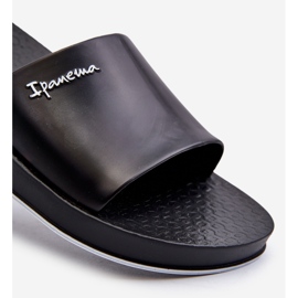 Infradito in gomma da uomo 82832 Ipanema Slide unisex nere nero 2