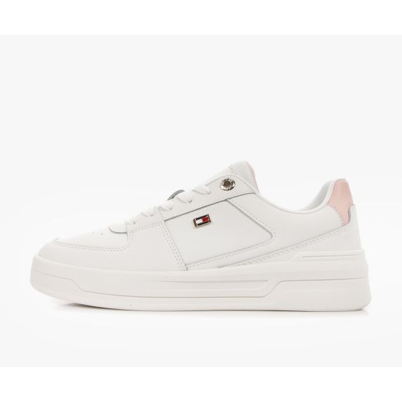 Tommy Hilfiger Flag Basket Sneaker W FW0FW080810LA bianco 1