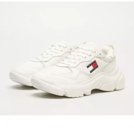 Scarpe Tommy Hilfiger Lightweight Hybrid Runner W EN0EN02566YBL bianca 1