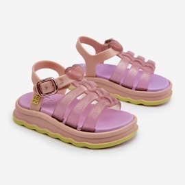 Sandali con velcro profumati per bambini ZAXY NN385020 Viola 1