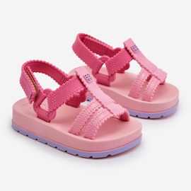 Sandali in velcro profumati per bambini ZAXY LL385027 Rosa 1