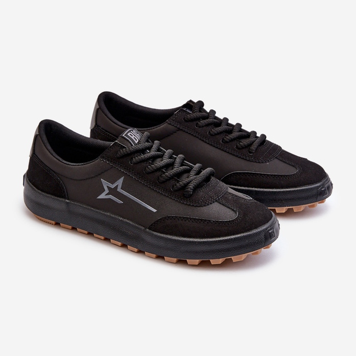 Scarpe sportive basse da uomo Big Star NN174118 Nere nero 1