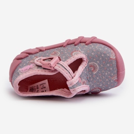 Comode Pantofole per Bambini BEFADO 110N490 Grigio e Rosa 2