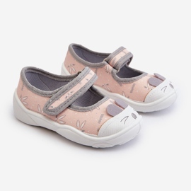 Pantofole ballerina Befado Rabbit 209P036 Pesca arancia 1