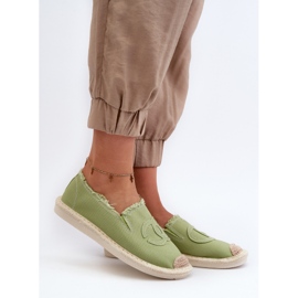Espadrillas classiche da donna verde Flaure 2