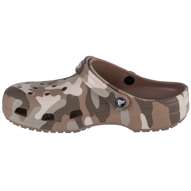 Infradito Crocs Classic Print Camo Clog M 206454-2ZJ marrone 1