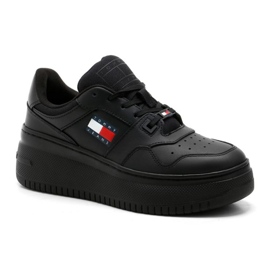 Scarpe Tommy Hilfiger Retro Basket Ess EN0EN02505BDS nero 1