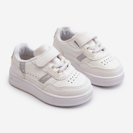 Scarpe sportive classiche da bambino Marlin bianco 1