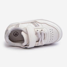 Scarpe sportive classiche da bambino Marlin bianco 2