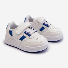 Scarpe sportive classiche da bambino Bianche e Blu Marlin bianca 1