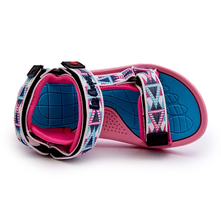 Sandals Velcro Girls 'Lee Cooper LCW-24-34-2600 Pink rosa 3